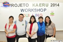 Proyecto Kaeru Psicólogos del Proyecto Kaeru y Guida Suzuki de la NPO ABT.