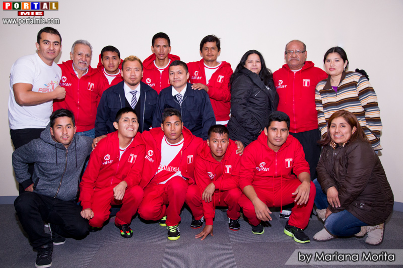 Peruanos de Hamamatsu da la bienvenida a la Selección Futsal Peruana Pro Salud Mental