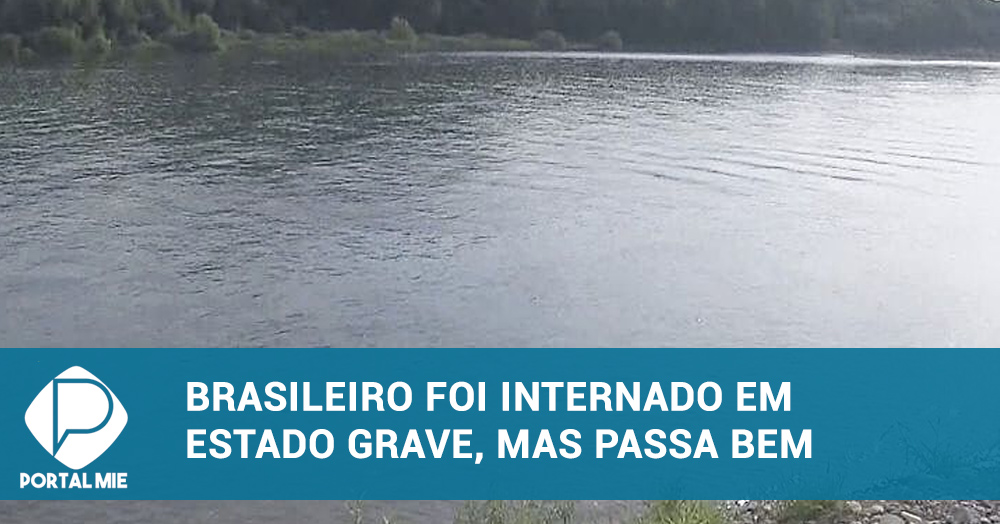 Brasileño casi se ahoga en río durante parrillada con amigos